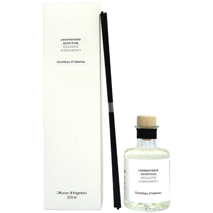 楽天市場 ラボラトリオ オルファティーボ Laboratorio Olfattivo ルームディフューザー ザルディーノインベルノ 冬の庭 0ml 送料無料 Giardino D Inverno あす楽対応 お休み中 香水 メンズ レディース 香水フレグランスparfum De Earth