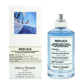【P2倍・最大1000円offクーポン】メゾンマルジェラ Maison Margiela レプリカ セーリング デイ EDT SP 100ml【送料無料】【当日発送_お休み中】【香水 メンズ レディース】