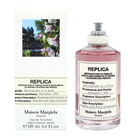 【最大1,000円offクーポン】メゾンマルジェラ Maison Margiela レプリカ スプリングタイム イン ア パーク EDT SP 100ml【送料無料】【あす楽対応_14時まで】【香水 メンズ レディース】