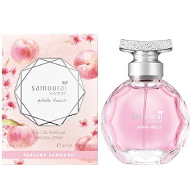 【最大1,000円offクーポン】サムライ SAMOURAI サムライウーマン ホワイトピーチ EDP SP 40ml【あす楽対応_14時まで】【香水 レディース】