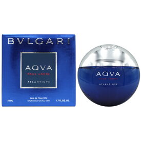 【P2倍・最大1000円offクーポン】ブルガリ BVLGARI アクア プールオム アトランティック EDT SP 50ml Bvlgari Aqva Pour Homme Atlantiqve【当日発送_お休み中】【香水 ギフト メンズ】【人気 ブランド ギフト 誕生日 プレゼント】