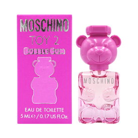 【5日P10・父の日最大1,000円offクーポン】モスキーノ MOSCHINO トイ 2 バブル ガム EDT SP 5ml TOY 2 BUBBLE GUM【ミニ香水 ミニボトル】【あす楽対応_14時まで】【香水 レディース】