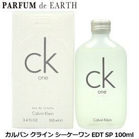 【最大P2倍・最大1500円OFFクーポン】カルバン クライン CALVIN KLEIN シーケーワン CK1 EDT SP 100ml【送料無料】【新旧パッケージ混在】【当日発送_お休み中】【香水 メンズ レディース】【EARTH】【人気 ブランド ギフト 誕生日 プレゼント】