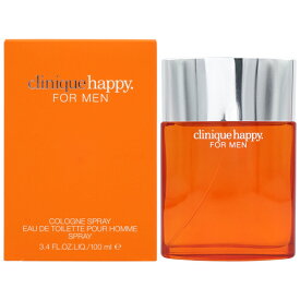 【最大P2倍・最大1000円offクーポン】クリニーク CLINIQUE ハッピー フォーメン SP 100ml HAPPY For Men COLOGNE【送料無料】【当日発送_お休み中】【香水 メンズ レディース】【EARTH】【人気 ブランド ギフト 誕生日 プレゼント】