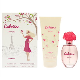 グレ GRES カボティーヌ ローズ コフレセット 20A (EDT 100ml+BL 200ml) Gres Cabotine Rose Coffret Set【当日発送_14時まで】【香水 レディース】