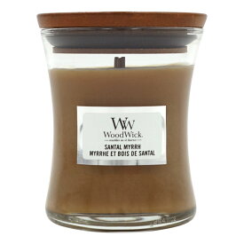 【最大P2倍・最大1000円offクーポン】ウッドウィック WoodWick ジャー (S) サンタルミルラ アロマキャンドル【当日発送_お休み中】