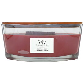 【最大P2倍・最大1000円offクーポン】ウッドウィック WoodWick ハースウィック (L) シナモンチャイ アロマキャンドル【当日発送_14時まで】