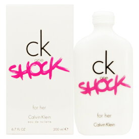 【26日まで最大P10・最大1,000円offクーポン】カルバン クライン CALVIN KLEIN シーケーワン ショック フォーハー EDT SP 200ml 【あす楽対応_お休み中】【人気 ブランド ギフト 誕生日 プレゼント】