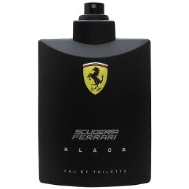 【最大1,000円offクーポン】フェラーリ FERRARI フェラーリ ブラック EDT SP 125ml 【訳あり・テスター・未使用品】【香水 メンズ レディース】【香水 人気 ブランド お買い得 訳あり】