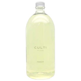 【20日P10・最大1,000円offクーポン】CULTI クルティ ディフューザー リフィル AQQUA エーアクア 1000ml【あす楽対応_お休み中】【人気 ブランド ギフト 誕生日 プレゼント】