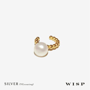 イヤーカフ パール 1粒 3粒 天然石 ゴールド シルバー SV925 ジュエリー プチプラ WISP ウィスプ ギフト アクセサリー プレゼント ギフト 女性 トルコ製 ハンドメイド