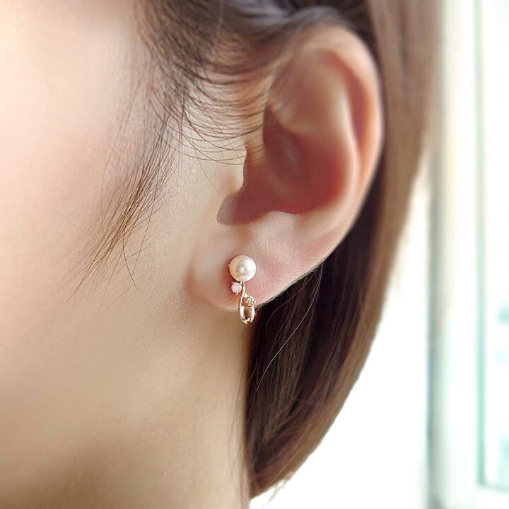楽天市場】【あす楽対応】ピアス 桜 さくら パール ピンクパール 