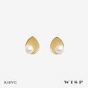 50％OFF【スーパーセール】パールピアス 花びら フラワーモチーフ K10YG 淡水パール ゴールド つけっぱなし スタッドピアス K10YG かわいい WISP ウィスプ ジュエリー アクセサリー 誕生日 記念日 ご褒美 女性 ギフト プレゼント 小ぶり 日本製