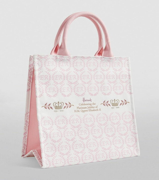 新品正規品 Harrods ハロッズ トワルドゥジュイ トートバッグ ピンク M 