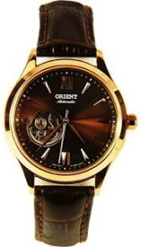 オリエント ORIENT 腕時計 レディース 自動巻き レザー ブラウン オープンハート FDB0A001T0 並行輸入品