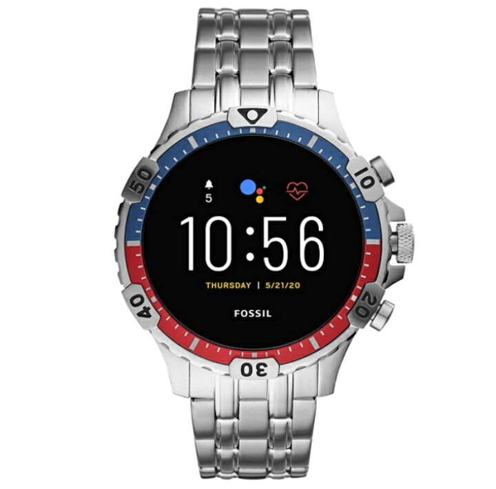 楽天市場】FOSSIL フォッシル スマートウォッチ FTW4040 Garrett HR 