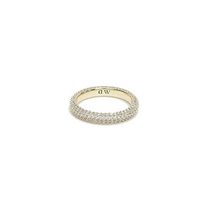 �_�j�G���E�F�����g�� DANIEL WELLINGTON PAVE CRYSTAL RING �����O �A�N�Z�T���[ DW00400652 ���f�B�[�X �S�[���h 25��