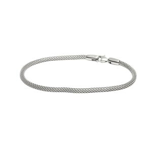 �_�j�G���E�F�����g�� DANIEL WELLINGTON Mesh Bracelet 2.8 S 175mm �u���X���b�g DW00400691 ���f�B�[�X �����Y �V���o�[