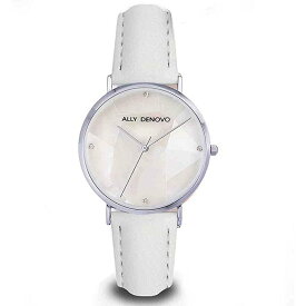 アリーデノヴォ ALLY DENOVO レディース 腕時計 Gaia Pearl パール 36mm ホワイト AF5003-6