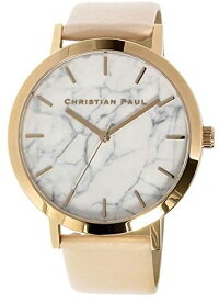 クリスチャンポール CHRISTIAN PAUL マーブル BONDI レディース 腕時計 MR-07 MAR-05 MWR4306 ローズゴールド ベビーピンク ホワイト 並行輸入品