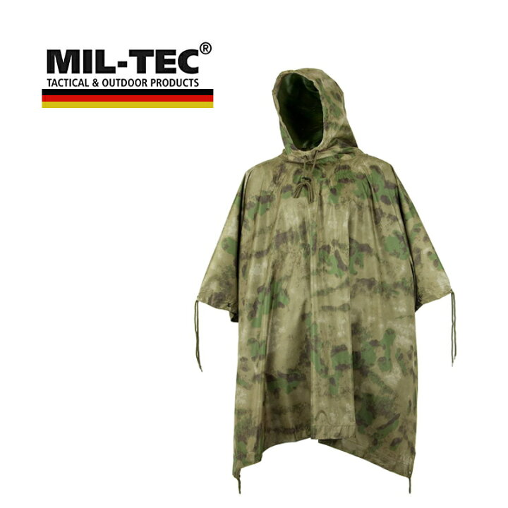 楽天市場】レインポンチョ レインコート アウトドア【 MIL-TEC 】 Rain 