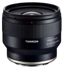 TAMRON タムロン 24mm F/2.8 Di III OSD M1:2 (Model：F051)近接撮影能力 ※FEマウント用レンズ（フルサイズミラーレス対応）ソニーFEマウント フルサイズミラーレス対応カメラ レンズ 24F/2.8DI3OSDF051 並行輸入品