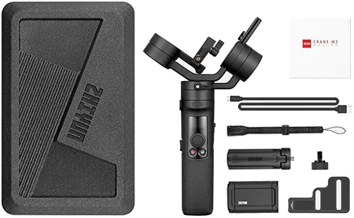 楽天市場】Zhiyun Crane M2 3-軸手持ちジンバルスタビライザ 360  