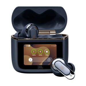 �y�V�i ���J���z���S���C�����X�C���z�� JBL Tour Pro 3 �l�C�r�[ �n�C�u���b�h�m�C�Y�L�����Z�����O/Bluetooth�Ή� �f���A���h���C�o�[���� JBLTOURPRO3BLU