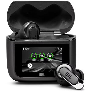 �y�V�i ���J���z���S���C�����X�C���z�� JBL Tour Pro 3 �u���b�N �n�C�u���b�h�m�C�Y�L�����Z�����O/Bluetooth�Ή� �f���A���h���C�o�[���� JBLTOURPRO3BLK