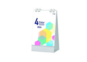 J_[ 2026N 1n܂ 4Color Calendar GT-0206 GT0206 Vv ItBX RpNg Zjt