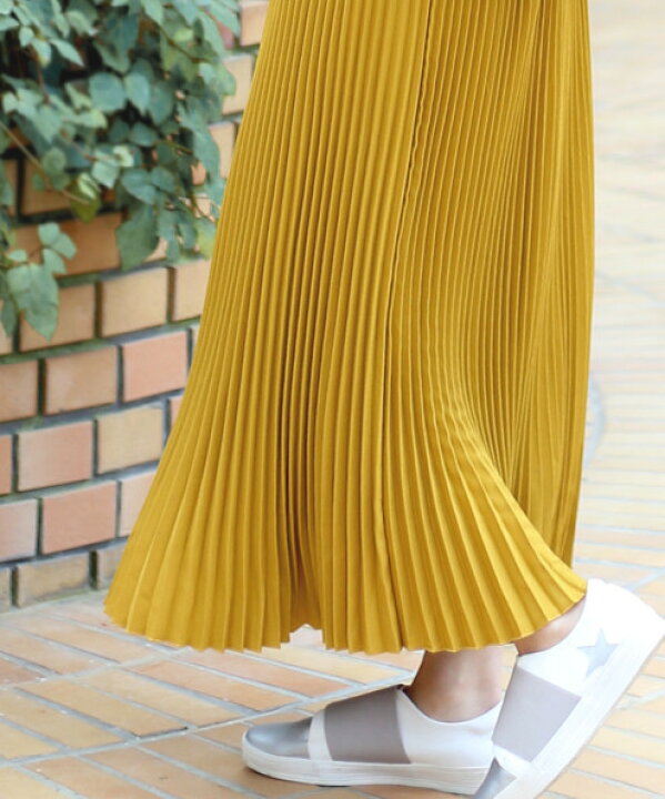 Gardnia スカート/0/イエロー Design & Styling】（Gardnia スカート/0 