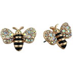 ベッツィージョンソン ピアス Betsey Johnson Bumble Bee Stud Earrings (Yellow) バンブル ビー スタッドピアス (イエロー) Bee Stud Earrings