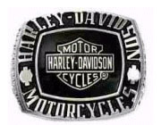 Harley-Davidson Owner's Ring世界でたった一つのオリジナルリングを作ろう！ 【ハーレーダビッドソンオーナーズリング】スタンダードクレスト/ラージ/10金ハーレー純正 正規品 アメリカ買付 USA直輸入 通販