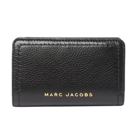 マークジェイコブス 二つ折り財布 MARC JACOBSTopstitched Compact Zip Wallet (Black) トップステッチ コンパクト ジップ ウォレット (ブラック) Logo Nylon Compact Wallet