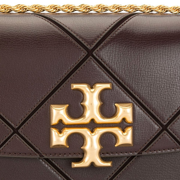 トリーバーチ ショルダーバッグ 73590 Tory Burch Eleanor Quilted Leather Shoulder Bag  (Amaranth) エレノア キルティング コンバーチブル ショルダーバッグ (アマランス) Eleanor Diamond Panel  Leather 