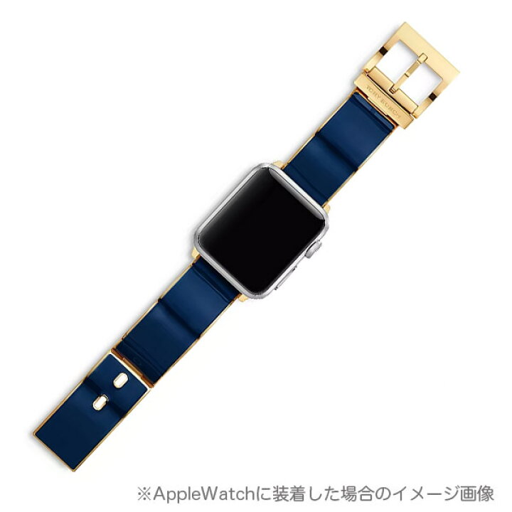楽天市場】トリーバーチ apple watch付け替えバンド Tory Burch Apple Watch Buddy Bangle Bracelet  (Multi) バングル ブレスレット フォー アップルウォッチ (マルチ) Interchangeable Blue & Gold-Tone  Stainless Steel Band for Apple Watch, 38mm/40mm : Ｗｉｔ＠ＵＳＡ