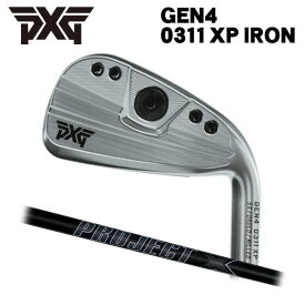 (カスタムクラブ)PXG GEN4 0311XP アイアン 単品 PROJECT X オールブラック Parsons Xtreme Golf