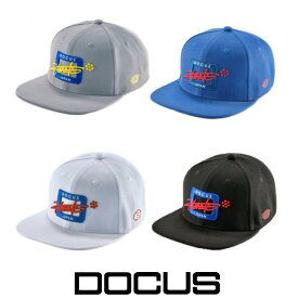 ドゥーカス DOCUS DCCP718 DJ Flat Cap 帽子 ゴルフキャップ フラットキャップ