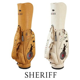 シェリフ ゴルフ SHERIFF SFC-015 スタンダードモデル クラシック キャディバッグ 9.5インチ ゴルフ バッグ