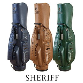 シェリフ ゴルフ SHERIFF SFC-016 スタンダードモデル クラシック キャディバッグ 9.5インチ ゴルフ バッグ