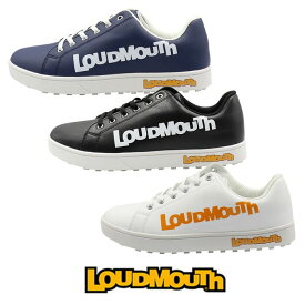ラウドマウス Loud Mouth LM-GS0004 スパイクレス ゴルフ シューズ Big Logo カジュアルモデル 普段履き