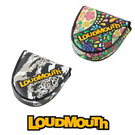 ラウドマウス Loud Mouth LM-HC-0010 マレット型 パターカバー ゴルフ ヘッドカバー マグネット