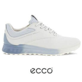 エコー ecco 102963-60618 S-THREE エススリー レディース ゴルフシューズ スパイクレス 紐 本革 GORE-TEX