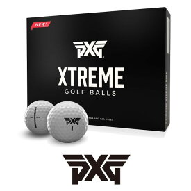 PXG エクストリーム ゴルフ ボール Xtrem Golf Ball 1ダース 12球入り ピーエックスジー Parsons Xtreme Golf 飛んで止まる