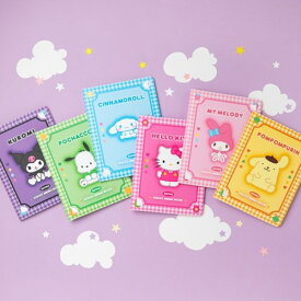 【サンリオ公式】サンリオ レトロ スティッキー メモブック 可愛い 韓国雑貨 シールステッカー