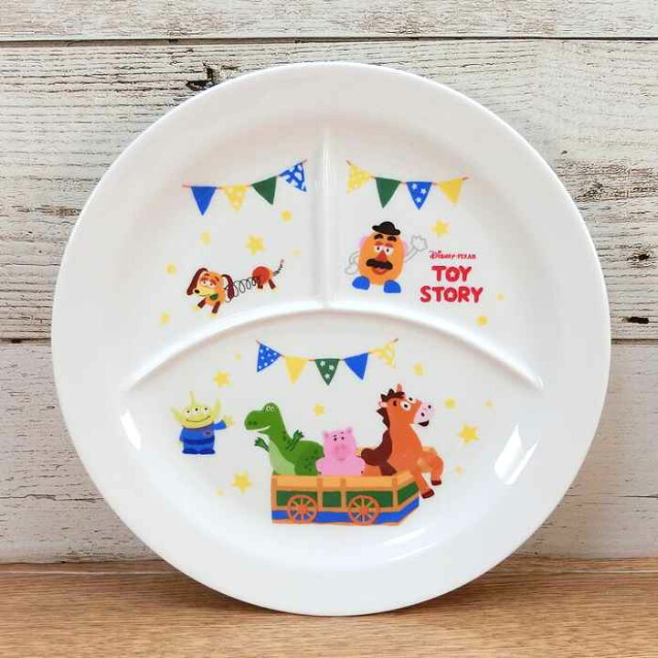 楽天市場 送料無料 ディズニー 通販 わけあり アウトレット トイストーリー ランチプレート 陶器 ランチ プレート 皿 食器 お土産 おみやげ 訳あり箱無 トイ ストーリー ウィズマウス 楽天市場店