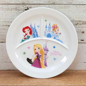 ディズニー 通販 プリンセス ランチプレート 陶器 ランチ プレート 皿 食器 お土産 おみやげ 訳あり箱無 アリエル シンデレラ ラプンツェル