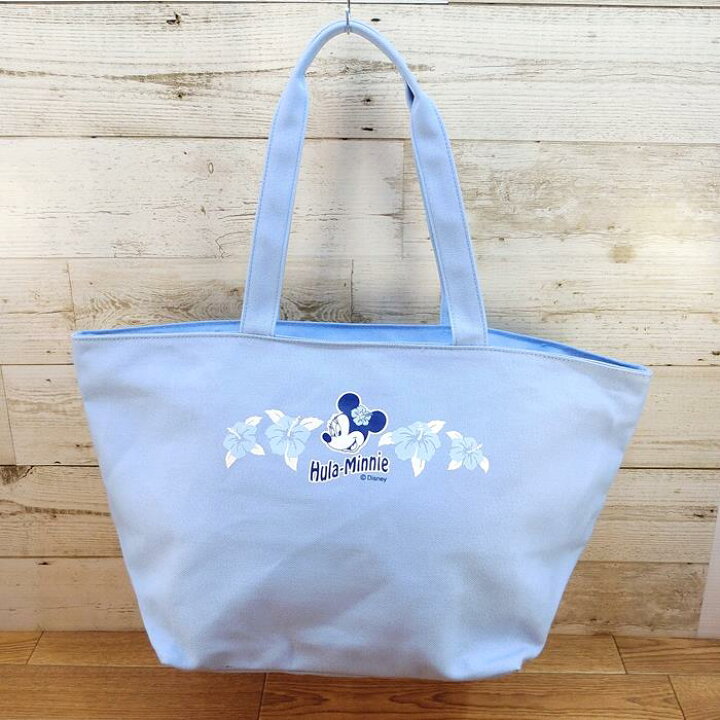 楽天市場】日本製 ディズニー ミニーマウス ハワイアン トートバッグ  