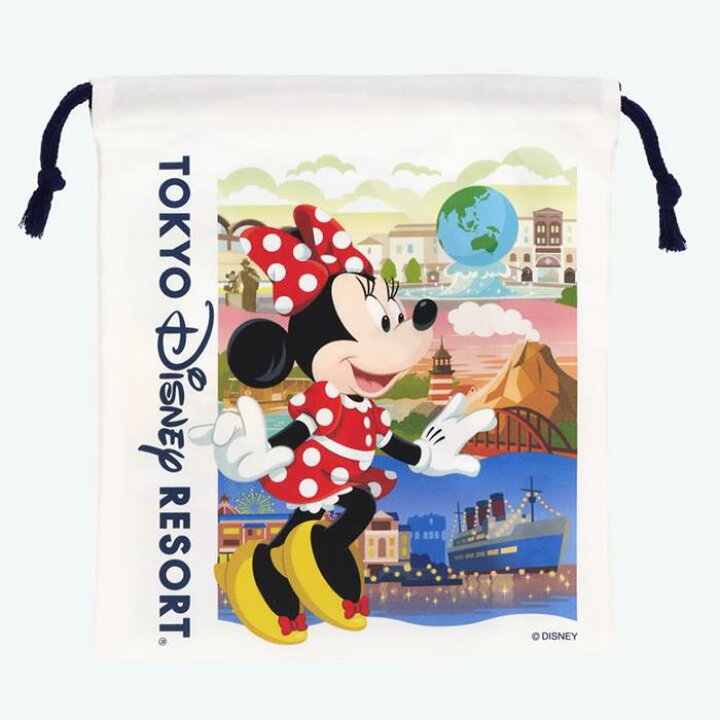 楽天市場 東京ディズニーリゾート ディズニー 通販 お土産 おみやげ パーク ショッパー デザイン キンチャク 巾着 無料 ギフトラッピング Tdl ディズニーランド ディズニーシー ミッキー ミニー きんちゃく ウィズマウス 楽天市場店