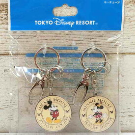 東京ディズニーリゾート ディズニー 通販 お土産 おみやげ ミッキーマウス ミニーマウス オールド キーチェーン 無料 ギフトラッピング TDR ディズニーシー ディズニーランド キーホルダー